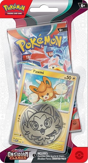 Pokemon Scarlet & Violet - Obsidian Flames - Checklane Bliser Pawmi - Pokemon TCG